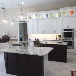 Countertop samples, Sarasota, FL | Kiki Cabinetry